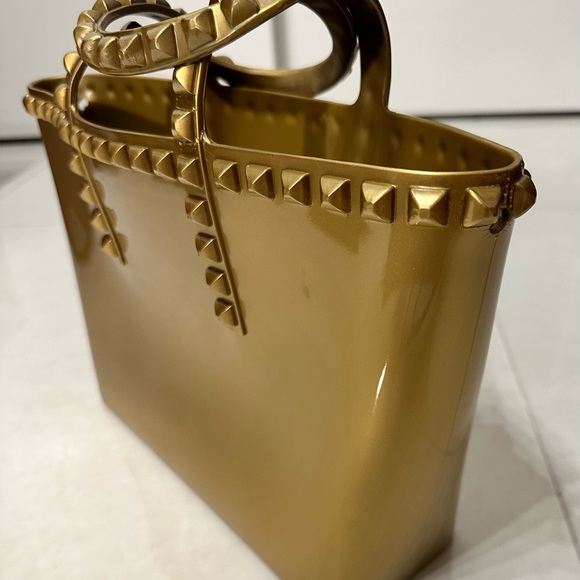 Carmen Sol Grazia Mini Tote Metallin - Picture 2 of 8